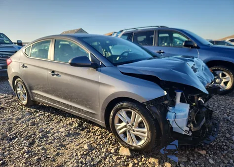 2019 Hyundai Elantra Sel z USA, uszkodzony, nr VIN 5NPD84LF6KH465101